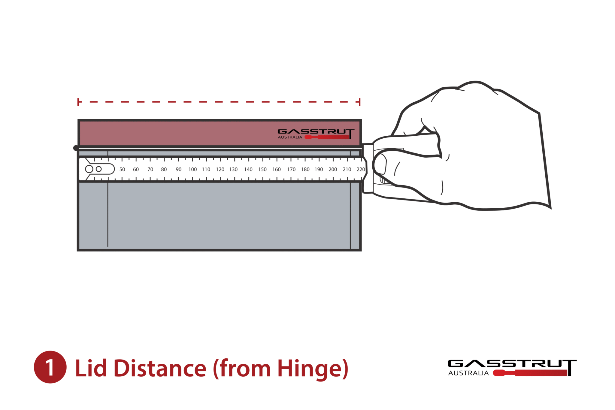 Gas Strut Australia | How To Measure Your New Project