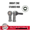 Bright Zinc Studded Rod End 10mm Diameter, M10 Thread -