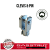 Clevis & Pin 10mm Diameter, 60mm Lenght, M10 Thread -