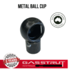 Metal Ball Cup 10mm Diameter, 30mm Length, M6 x 1.0 Thread -