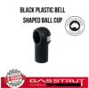 Plastic Ball Cup with Stainless Steel Clip, 10mm Diameter, 18mm Length, M6 Thread -