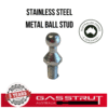 Stainless Steel Ball Stud 13mm Diameter, 16mm Length, M8 Thread -