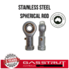 Stainless Steel Spherical rod end 10mm diameter, M10 thread - 16mm ball cups & studs