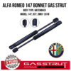 ALFA ROMEO - 147, 937, HATCHBACK, BONNET 2003 - 2010 (SOLD AS A PAIR) -