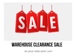 Warehouse Clearance Sale