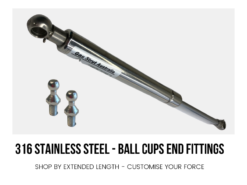 Stainless Steel with Ball Cups